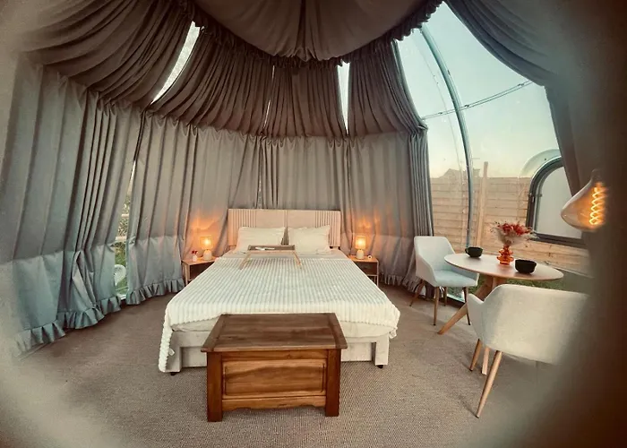 Maison Thalene - La Bulle Роскошный шатер Aurseulles